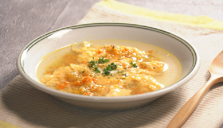 【あさイチ】ソフリットのふんわりたまごスープの作り方伯母直美さんのレシピ（6月29日）