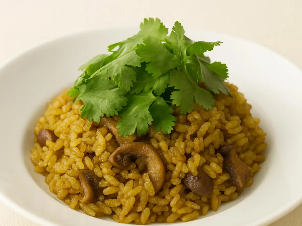 ビリヤニ風カレー炊き込みご飯