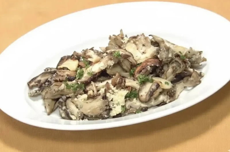 【きょうの料理】きのこのカリカリチーズ焼きのレシピ 牧野直子さん
