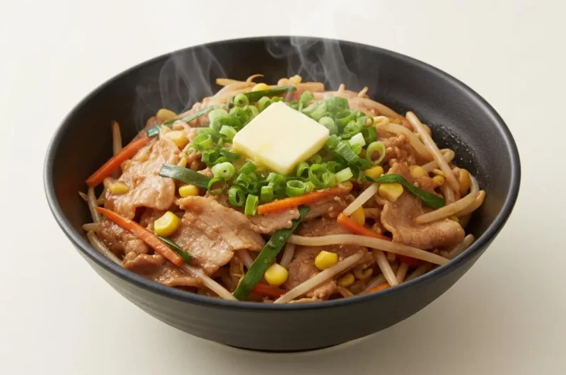 【シューイチ】みそラーメン風スタミナ炒めのレシピ バズり飯1GP