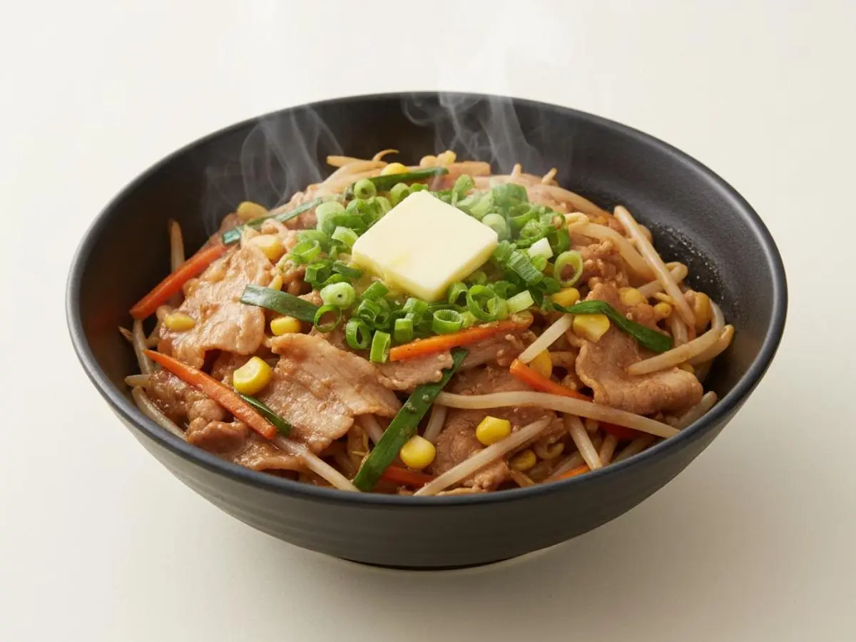 味噌ラーメン風スタミナ炒め