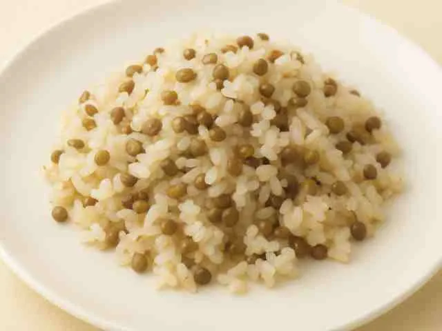 レンズ豆のピラフ