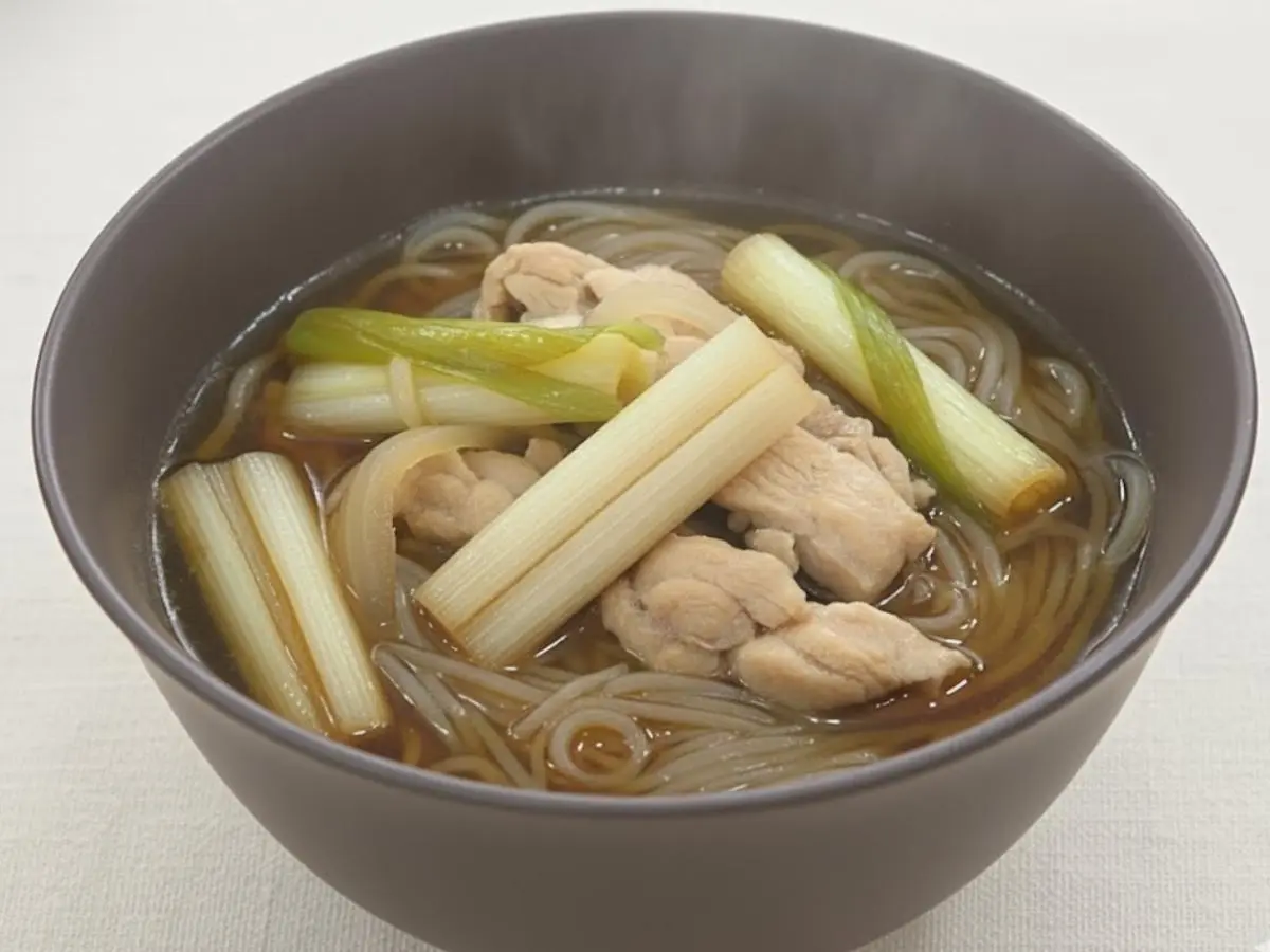 鶏南蛮しらたきそば