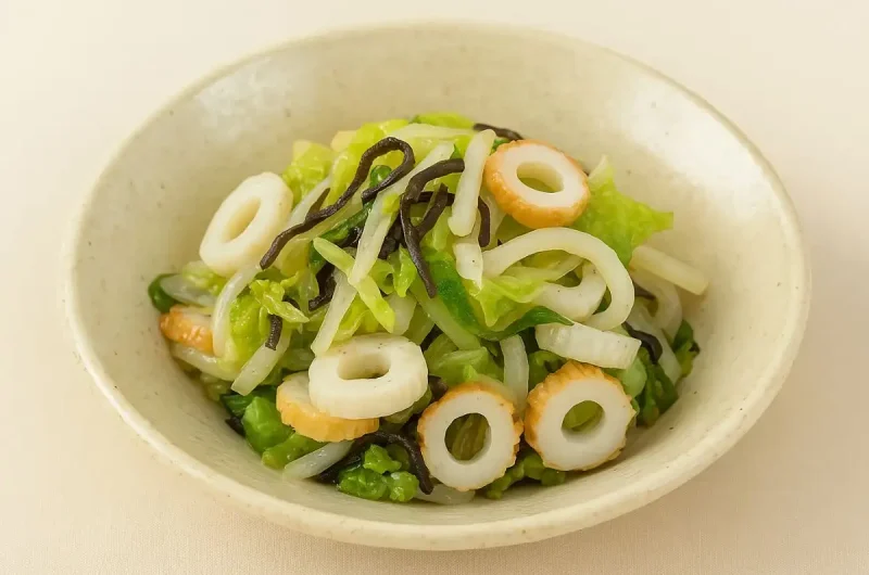 【あさイチ】ちくわと白菜の塩昆布和えのレシピ 新谷友里江さん