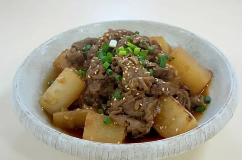 【あさイチ】大根と牛肉の薬味炒め煮のレシピ 藤野嘉子さん