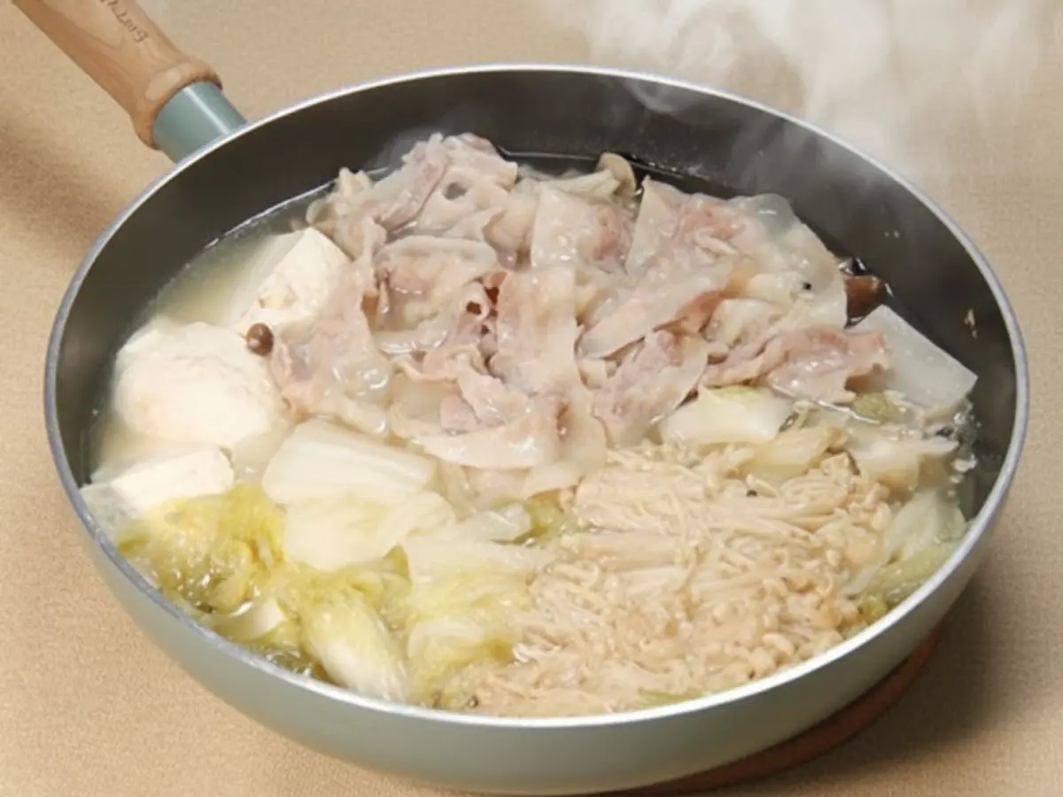 豚と白菜のお漬物鍋