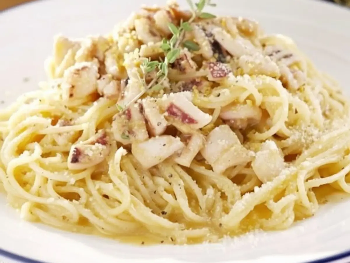 イカカルボナーラ