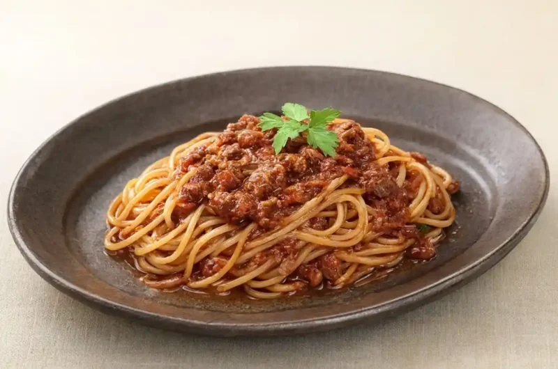 【きょうの料理】ミートソーススパゲッティのレシピ 鈴木弥平シェフのON＆OFFごはん