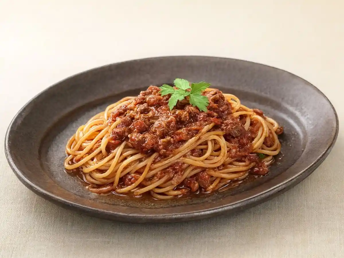 ミートソーススパゲッティ