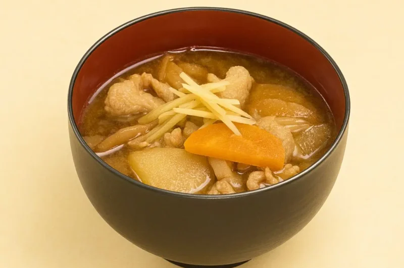 【相葉マナブ】根生姜の豚汁のレシピ 旬の産地ごはん