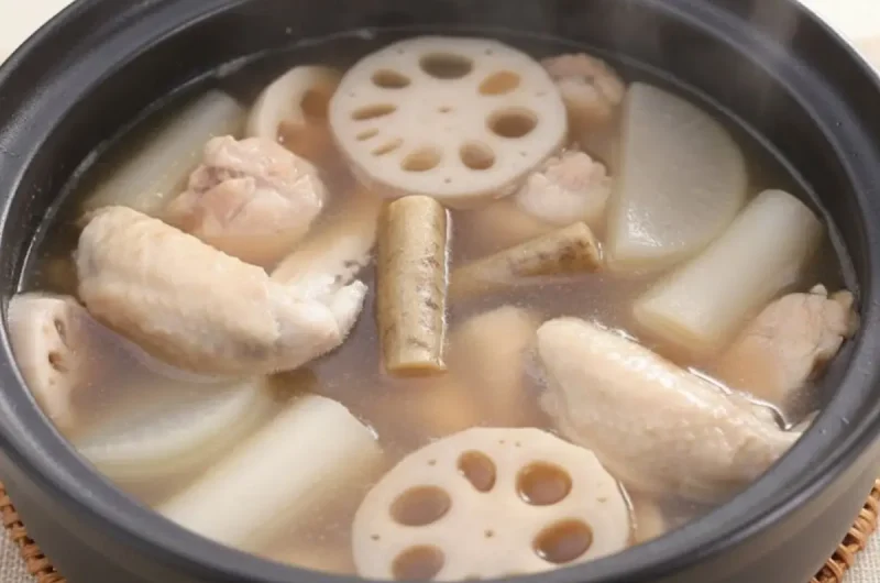 【沸騰ワード】ポン酢鍋（手羽先のさっぱり鶏鍋）のレシピ 志麻さん鍋＆麺料理SP