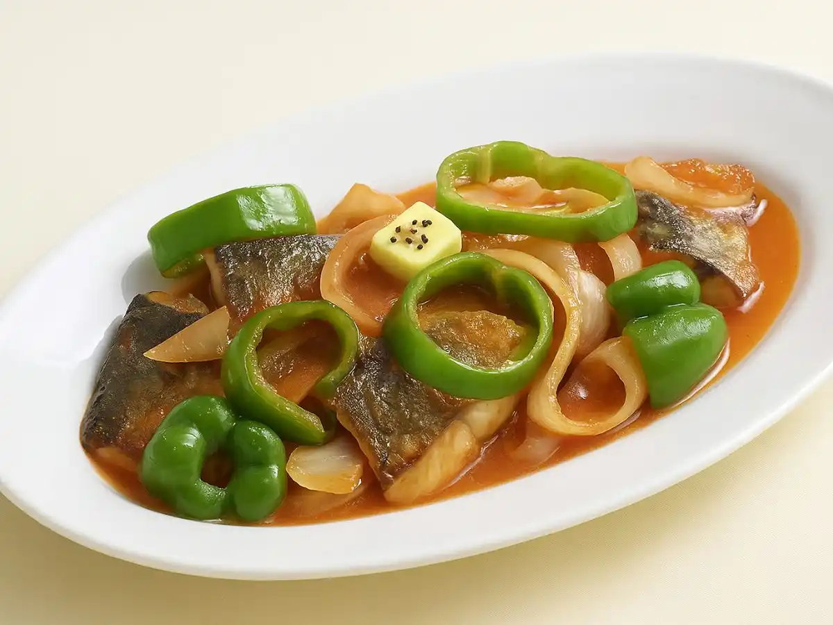 さばのケチャップ焼き