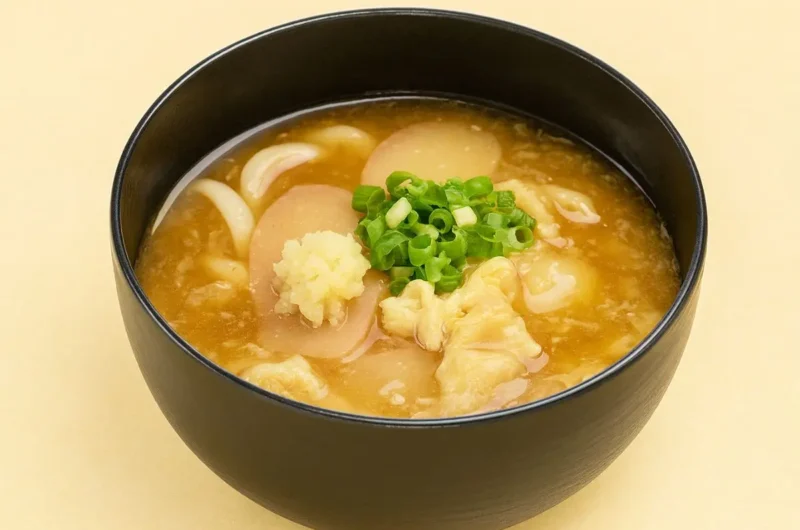 【相葉マナブ】根生姜のあんかけうどんのレシピ 旬の産地ごはん