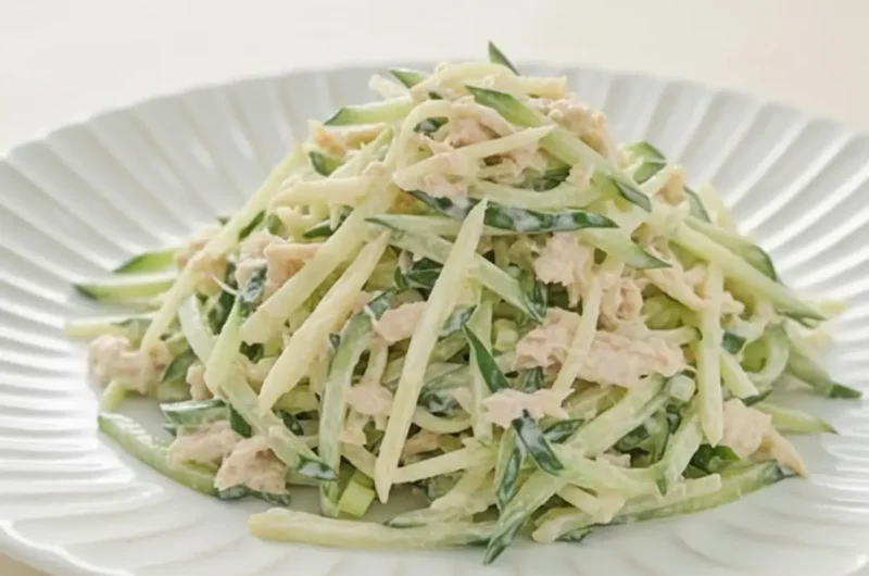 【相葉マナブ】新生姜のツナサラダのレシピ 旬の産地ごはん