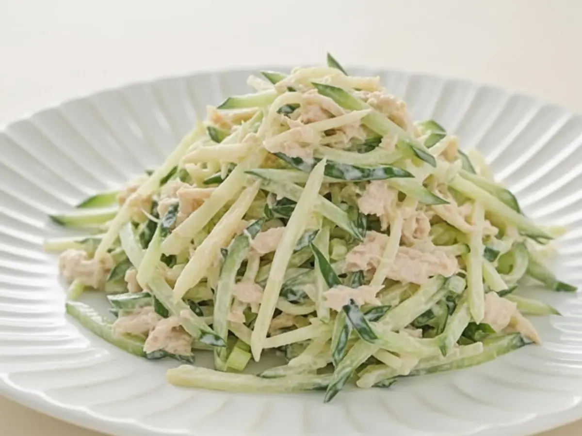 新生姜のツナサラダ