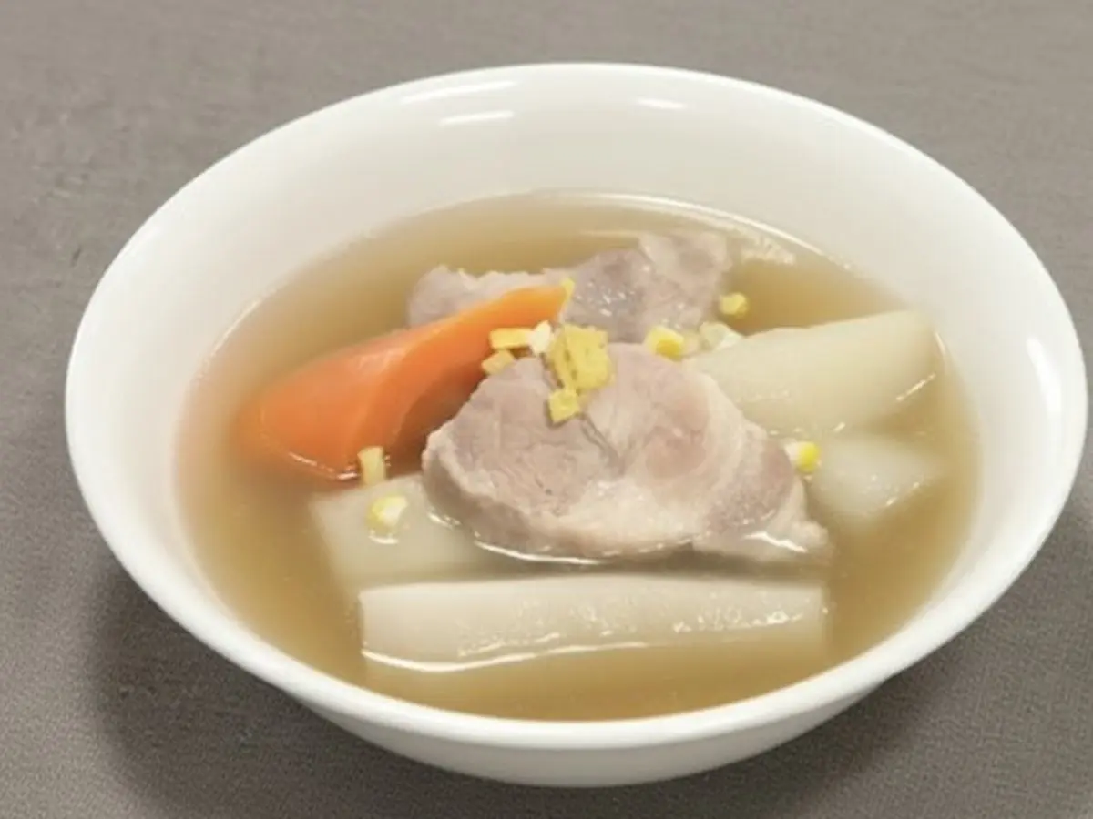 簡単塩豚の和風ポトフ