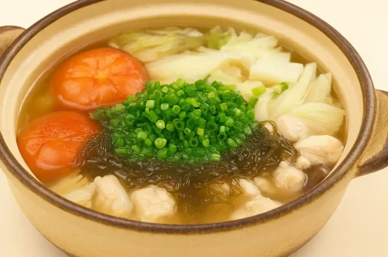 【沸騰ワード】もずくトマト鍋のレシピ 志麻さん鍋・麺料理SP