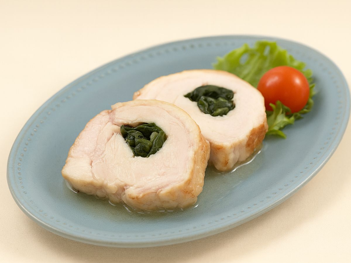 鶏むね肉のバターロール