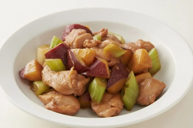 【きょうの料理】鶏肉とさつまいもの甘辛炒めのレシピ 脇雅世さんの秋おかず