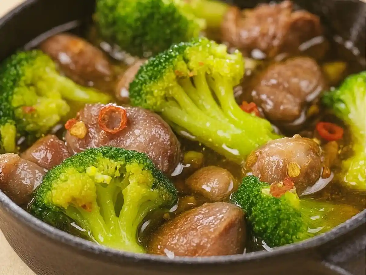 砂肝のアヒージョ