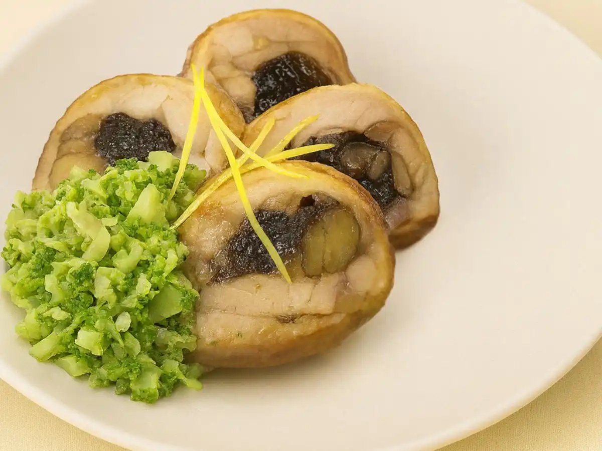 冬のロールチキン