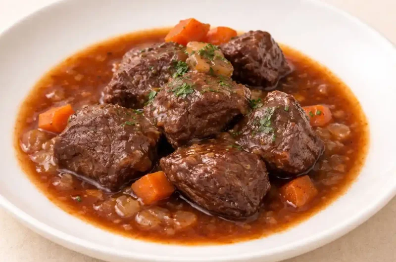 【きょうの料理】牛肉の赤ワイン煮込みのレシピ 藤野賢治さんおやじシェフのこれならできるでＳＨОＷ