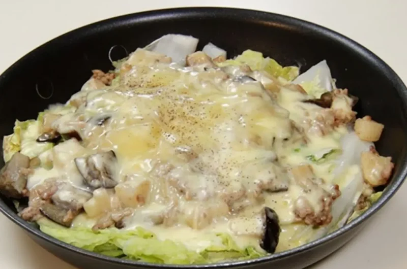 【DayDay】白菜ラザニアのレシピ 白菜で亜希のざっくりキッチン