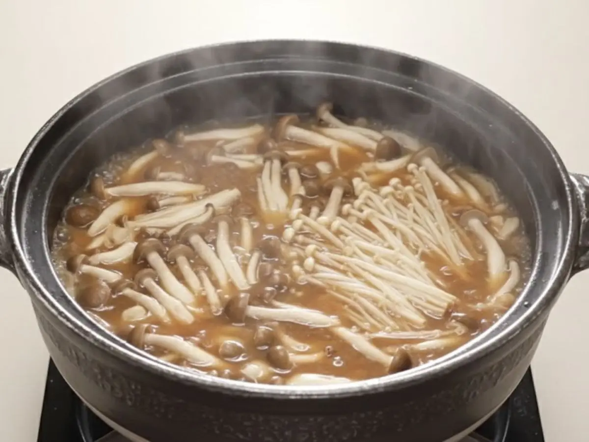 味噌風味のすきしゃぶ