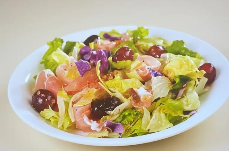 【熱狂マニアさん】生ハムサラダのレシピ コンビニちょい足しアレンジ