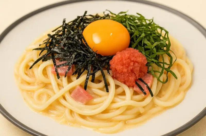 【あさイチ】五島うどんの明太カルボナーラのレシピ シモ（下柳剛）さん