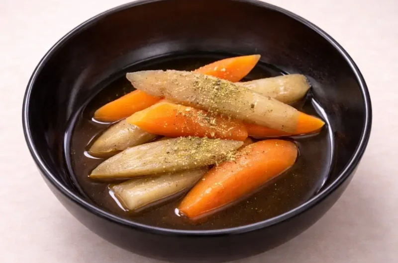 【きょうの料理】ごぼうとにんじんのうす甘煮のレシピ 大原千鶴の幸せ時短ご飯