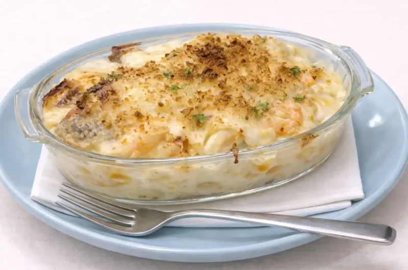 【きょうの料理】魚介マカロニグラタンのレシピ 土井善晴のふつうにおいしいもん