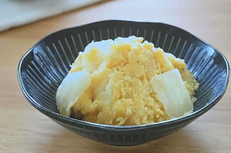 【相葉マナブ】白菜のキムチポテサラのレシピ 旬の産地ごはん白菜