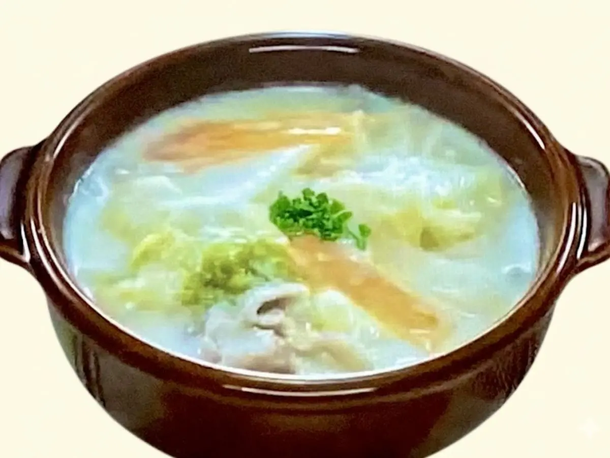 白菜のクリームシチュー