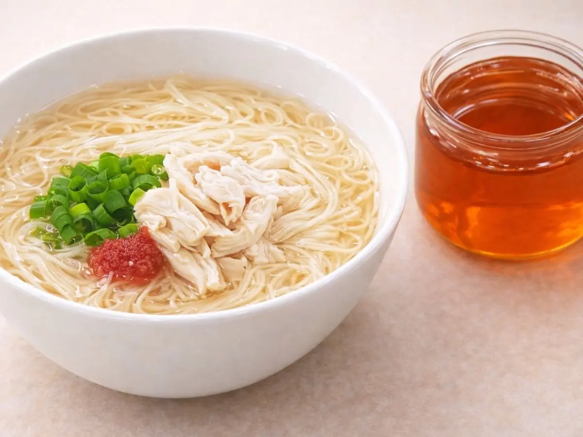 煎り酒で減塩にゅうめん