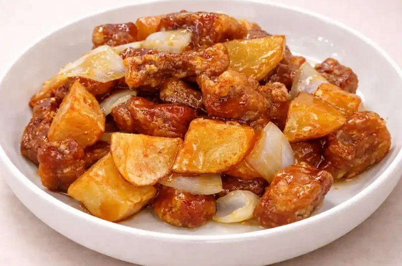 【あさイチ】じゃがいも酢豚のレシピ 石原洋子さんのみんなゴハンだよ