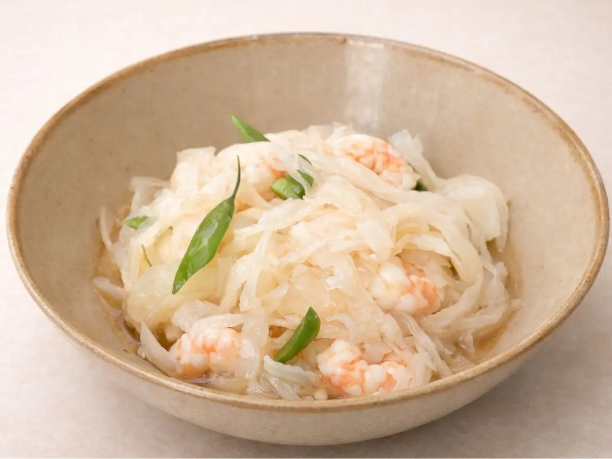 自家製切り干し大根の甘酢あえ