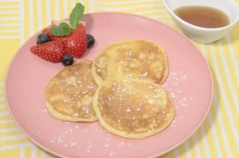 【ヒルナンデス】もちパンケーキのレシピ 清水ミチコさんのお餅レシピ