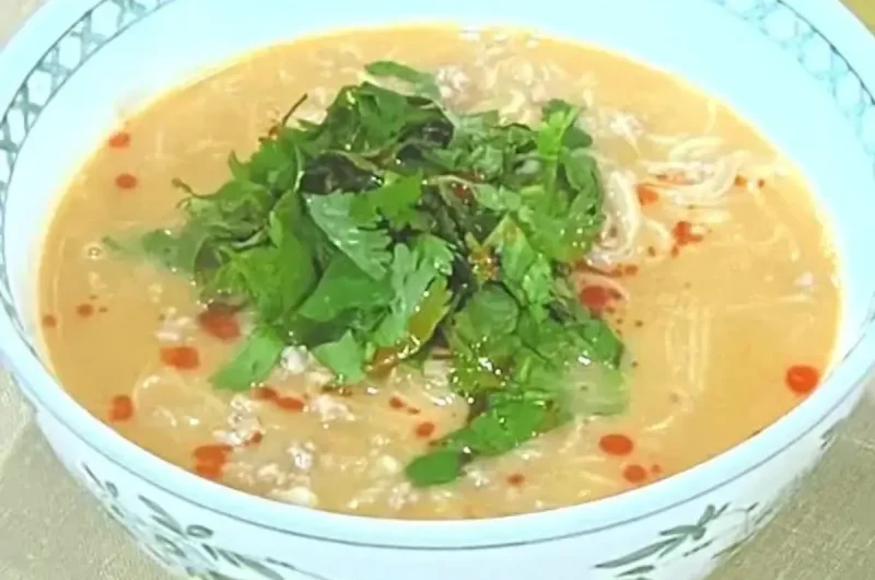 【平野レミの早わざレシピ】そうめん担々麺のレシピ 伝説レシピベスト10！