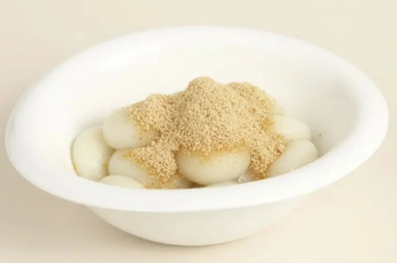 【きょうの料理】豆腐白玉きな粉がけのレシピ かのうかおりさんのおやつのじかん きな粉のおやつ