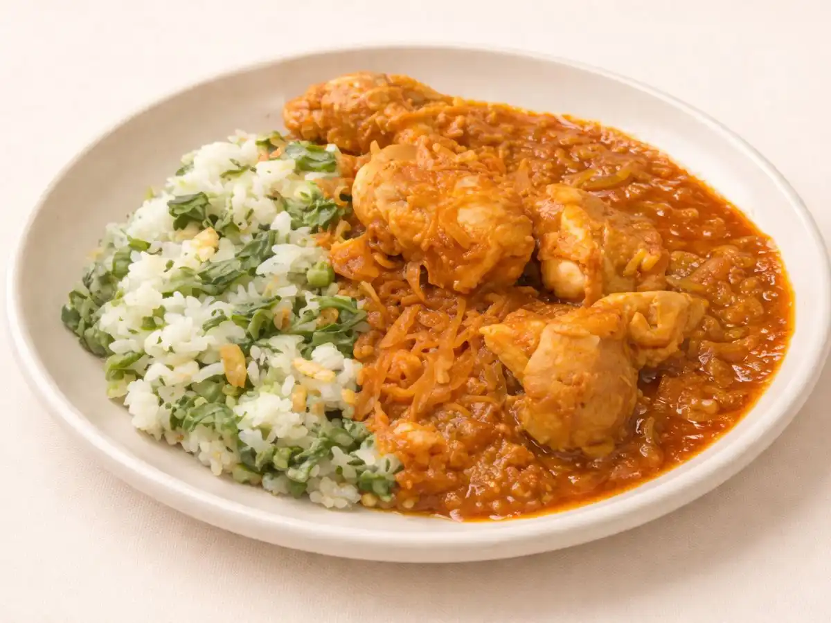 トマトチキンカレー