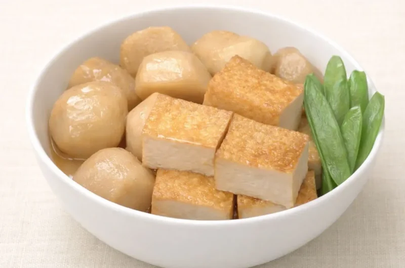 【きょうの料理】厚揚げと里芋の甘辛煮のレシピ 杵島直美さんの盛り上がる！豆腐レシピ