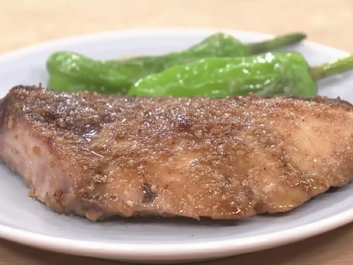 ぶりのごま焼き