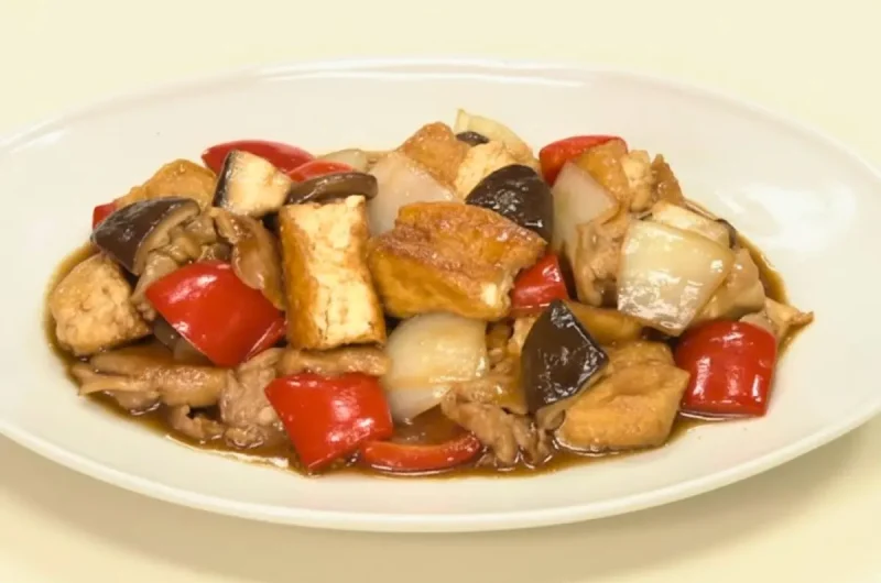 【きょうの料理】ちぎり厚揚げの炒め黒酢酢豚のレシピ 市瀬悦子さんの盛り上がる！豆腐レシピ