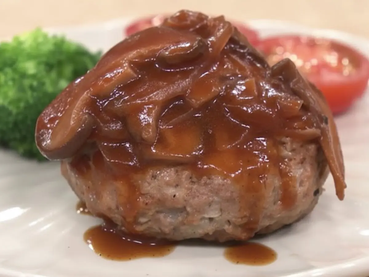 大豆ミート入りハンバーグ