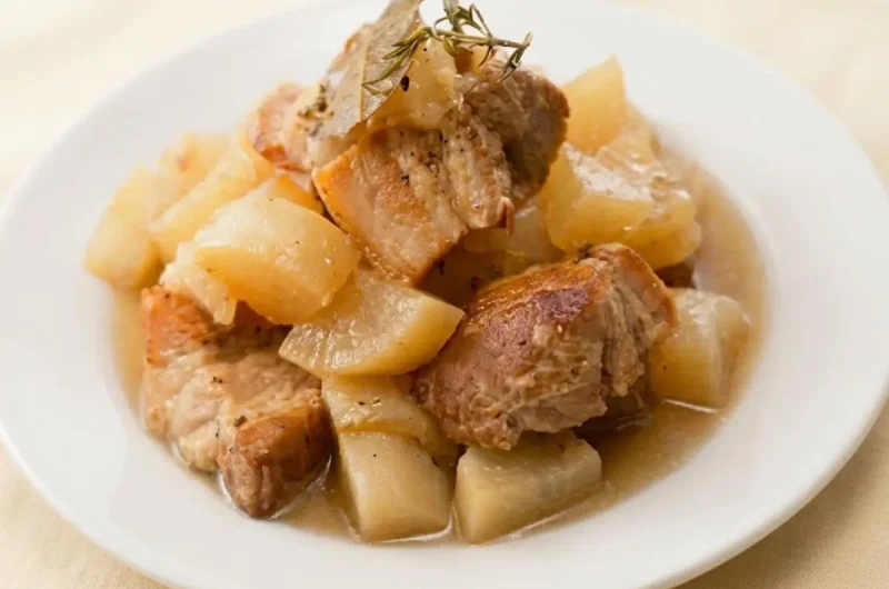 【きょうの料理】フランス風豚バラ大根のレシピ タサン志麻さん小さな台所