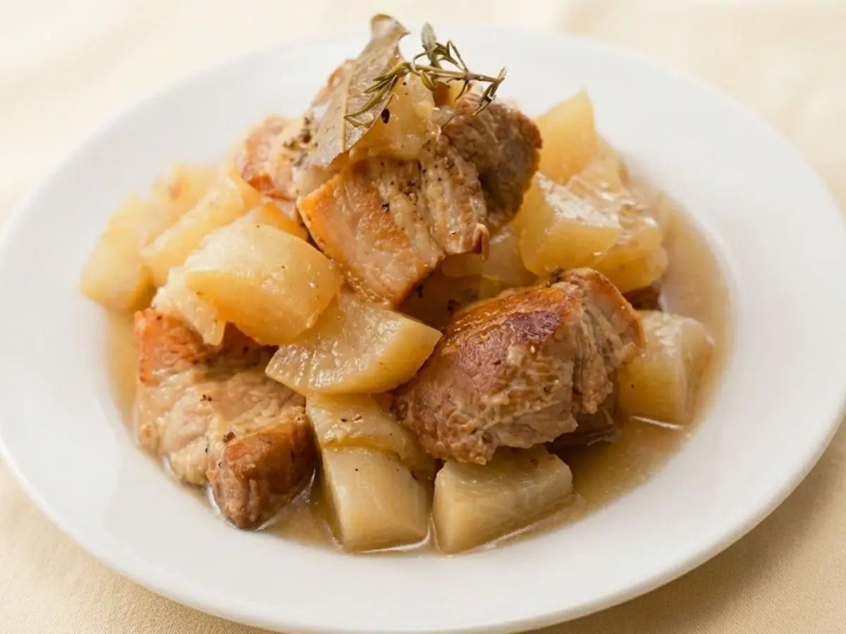 フランス風豚バラ大根