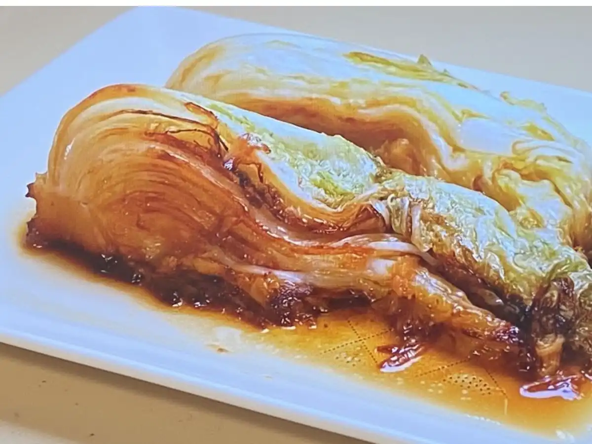 白菜のロースト