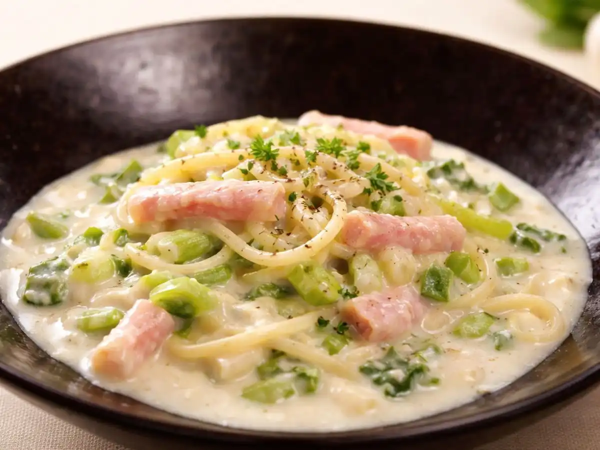 かぶのポタージュパスタ