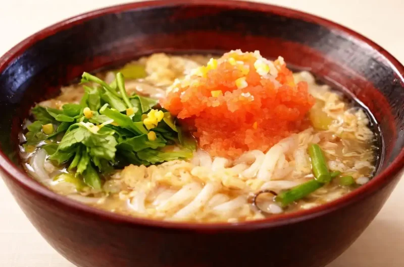 【あさイチ】明太かきたまうどんのレシピ 荻野聡士さん冬のあったか麺料理